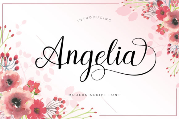 Angelia Script: A Feminine, Trendy Font for Meaningful Moments