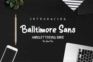 Balltimore: The Hand-Lettered Sans That Bridges Authenticity and Utility