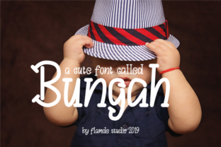 Bungah: A Playful Script Font for Creative Branding