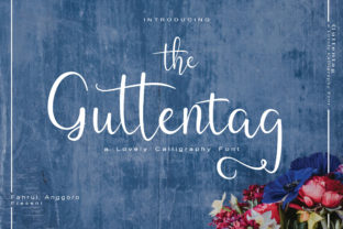 Guttentag: The Elegant Calligraphy Font That Elevates Real-World Design