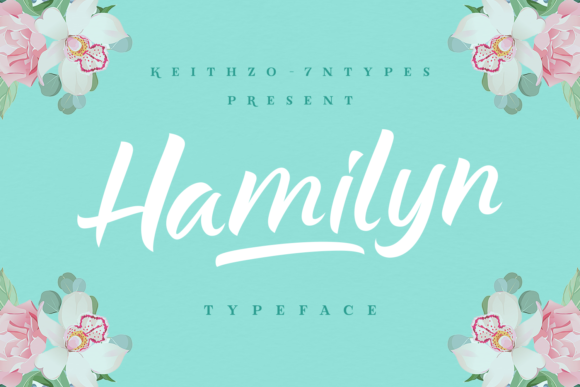 Hamilyn: The Fresh Brush Font That Brings Summer Cleanliness to Every Design