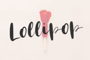 Lollipop: A Chic Upscale Script Font for Purpose-Driven Design