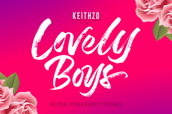 Lovely Boys: A Natural Script Font That Bridges Authenticity and Design Confidence