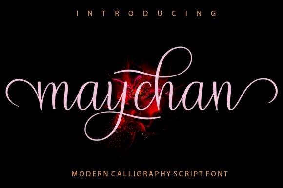 Maychan: A Modern Script Font That Delivers Style—Without the Surprises