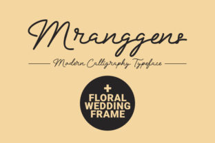 Mranggens: A Modern Handwritten Font for Design Projects