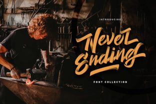 Never Ending: A Vintage Script Font with Real Personality