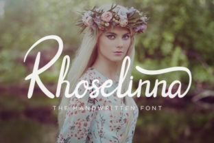 Rhoselinna: The Handwritten Font That Elevates Everyday Design
