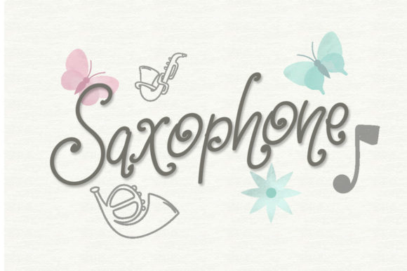 Saxophone Music: When Handwritten Energy Meets Strategic Design