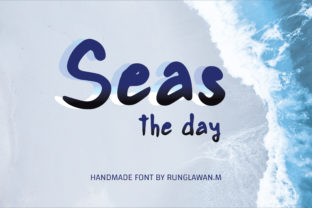 Seas the Day: A Light, Expressive Script Font for Thoughtful Design Choices