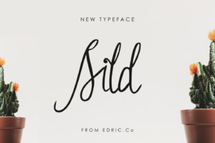 Sild: A Handwritten Font That Fits Real Workflows