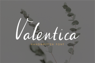 Valentica: A Handwritten Font for Expressive Typography